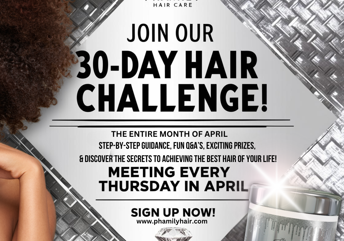 Join the PHC 30-Day Hair Challenge: The Ultimate Growth & Retention Routine