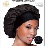 Evolve Evolve Satin Wide Edge Bonnet Black