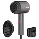 Hair Dryer, 1875 Watts Fast Drying Blow Dryer with Diffuser and Concentrator, Compact Lightweight Hair Dryer for Women and Men - PHamily Hair Care 