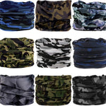 Headband Neck Gaiter Head Wrap Headwear Face Mask Magic Scarf Bandana for Men and Women