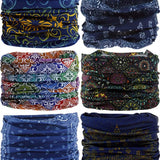 Headband Neck Gaiter Head Wrap Headwear Face Mask Magic Scarf Bandana for Men and Women