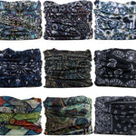 Headband Neck Gaiter Head Wrap Headwear Face Mask Magic Scarf Bandana for Men and Women